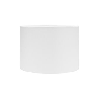 Abażur lniany cylindryczny Sara złamana biel 35cm